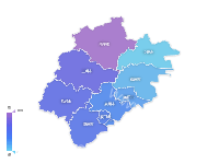 福建地图 - category-work,geo,series-map,tooltip,visualMap