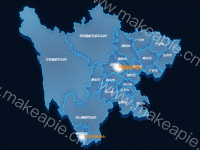 归途 - category-work,geo,series-effectScatter,series-map