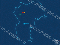 gallery 中正常显示，应用到 vue 项目中无法显示，报错 - category-issue,geo,legend,series-effectScatter,series-map,series-scatter,tooltip