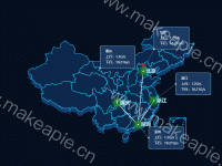  - category-work,geo,series-effectScatter,series-lines,series-map,series-scatter