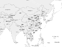 世界地图包含中国省份信息 - category-work,series-map