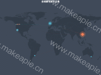 Awesome Chart - category-work,geo,legend,series-effectScatter,series-lines,title,tooltip