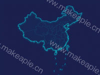 轮廓高亮地图 + 九段线 - category-work,geo,series-map,tooltip