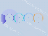 四饼图 - category-work,series-pie,title