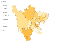 时间轴地图 - category-work,series-map,timeline,visualMap
