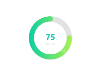 圆角环形图（≥v4.5.0） - category-work,polar,series-bar,title