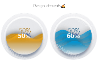 Design elements✍ - category-work,series-liquidFill,series-pie,title