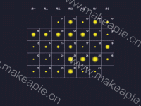 日历热力图 - calendar,category-work,series-effectScatter,tooltip