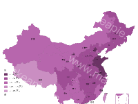 练习2 - category-work,geo,series-map,tooltip,visualMap