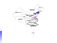 地图Demo - category-work,geo,series-map,tooltip,visualMap