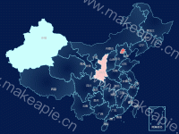 根据数据在地图中展示数据并渲染色块 - category-work,series-map,tooltip