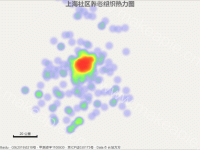 上海社区养老组织热力图2021 - category-work